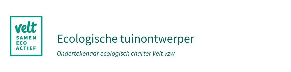 Atelier b2 werkt volgens de principes van Velt: tuinen zonder pesticiden of kunstmest